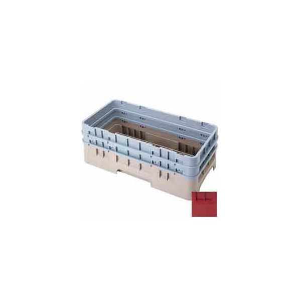 Cambro - Camrack  Base Rack  5-7/8" Inside Stack Height Cranberry